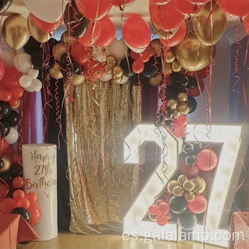 LED LIGHT DE FIESTA DE CUMPLEA DE DISEMBRA DE EVENTOS